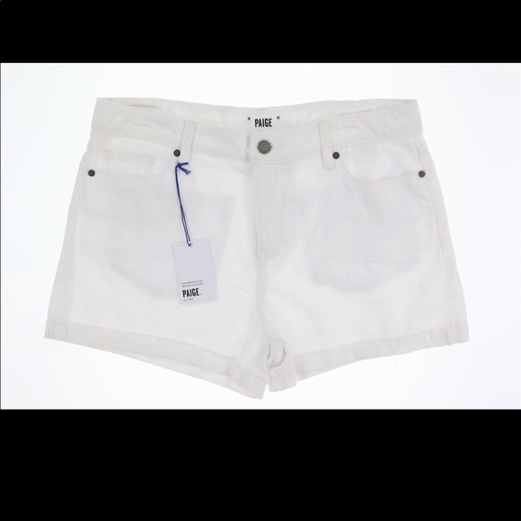 PAIGE Pants - Paige Jimmy Denim Shorts White